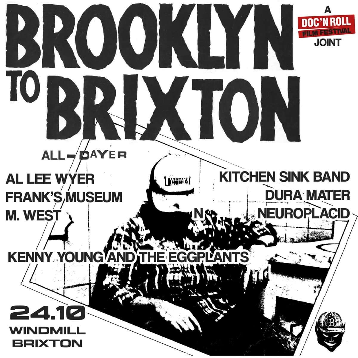 Brooklyn To Brixton all-dayer at The Windmill, 24 October 2026